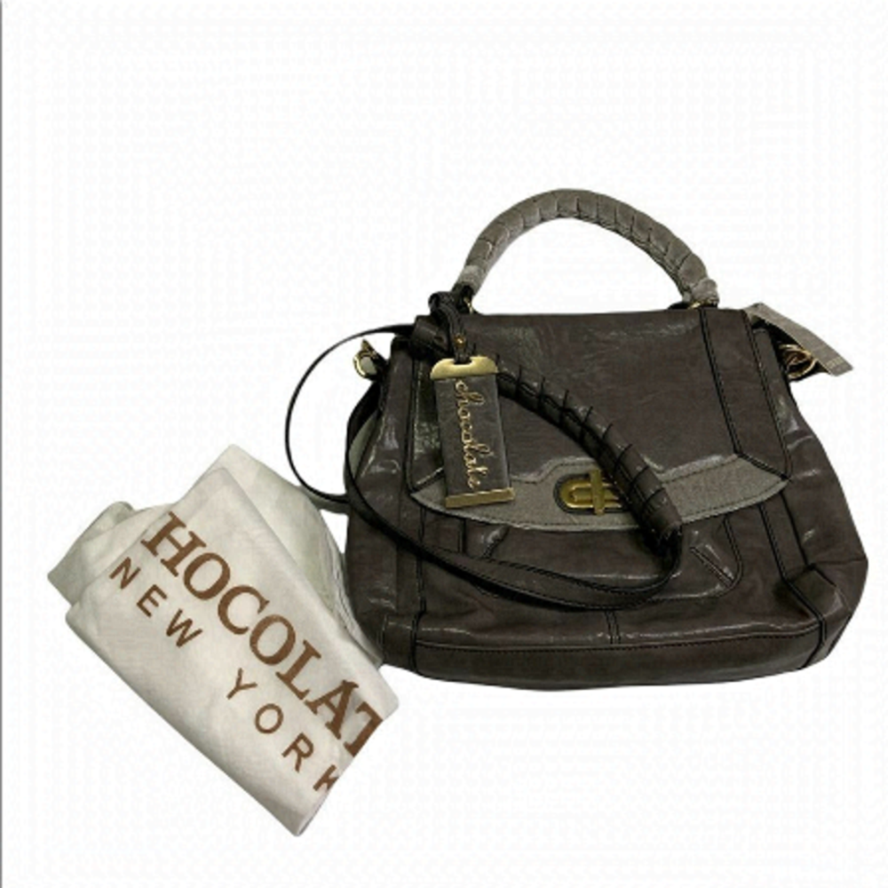 🆕 chocolate new york crossbody shoulder bag